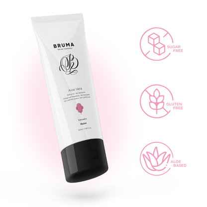 BRUMA - glijgel met aloë vera, snoepjessmaak, 100 ML