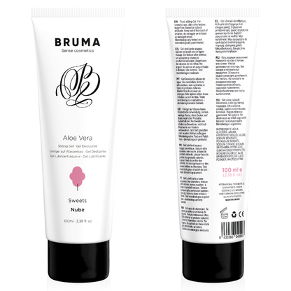 BRUMA - glijgel met aloë vera, snoepjessmaak, 100 ML