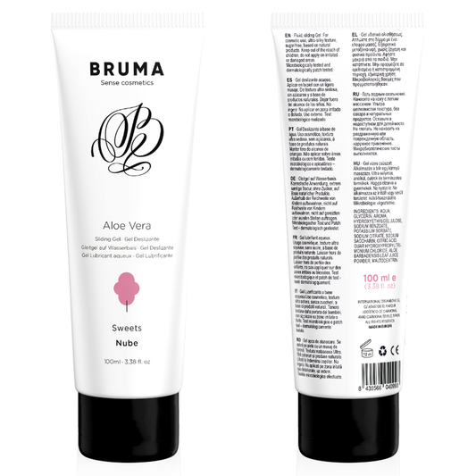 BRUMA - glijgel met aloë vera, snoepjessmaak, 100 ML