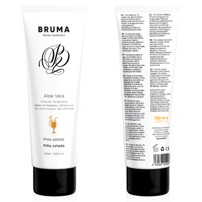 BRUMA - glijgel met aloë vera, piña-coladasmaak, 100 ML