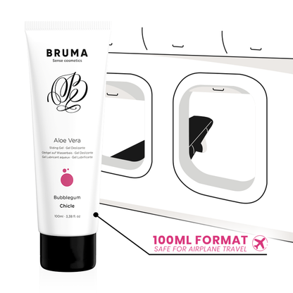 BRUMA - glijgel met aloë vera, kauwgomsmaak, 100 ML
