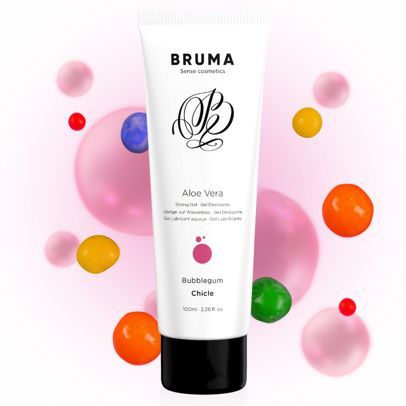 BRUMA - glijgel met aloë vera, kauwgomsmaak, 100 ML
