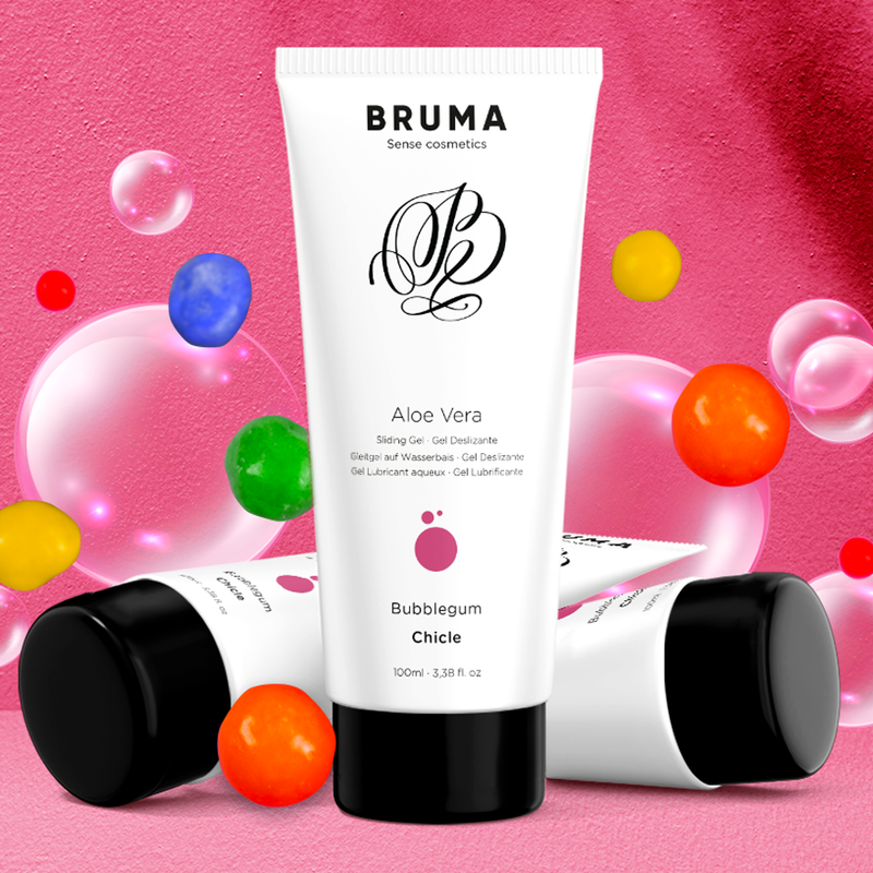 BRUMA - glijgel met aloë vera, kauwgomsmaak, 100 ML