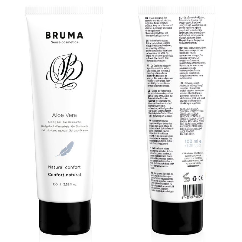 BRUMA - glijgel met aloë vera, natuurlijke comfortformule, 100 ML
