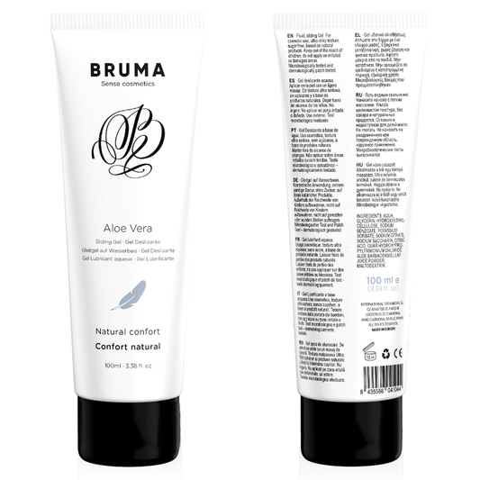 BRUMA - glijgel met aloë vera, natuurlijke comfortformule, 100 ML