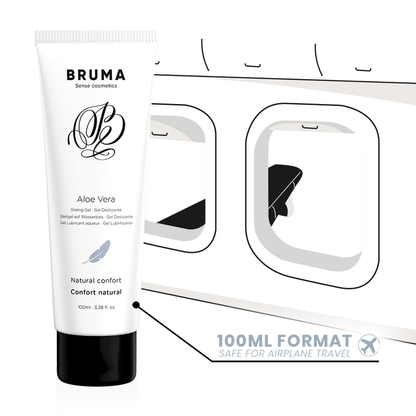 BRUMA - glijgel met aloë vera, natuurlijke comfortformule, 100 ML