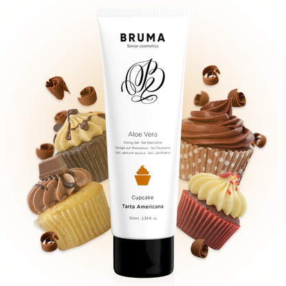 BRUMA - glijgel met aloë vera, cupcakesmaak, 100 ML