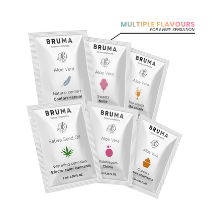 BRUMA - glijgel met aloë vera, kauwgomsmaak, 6 ML