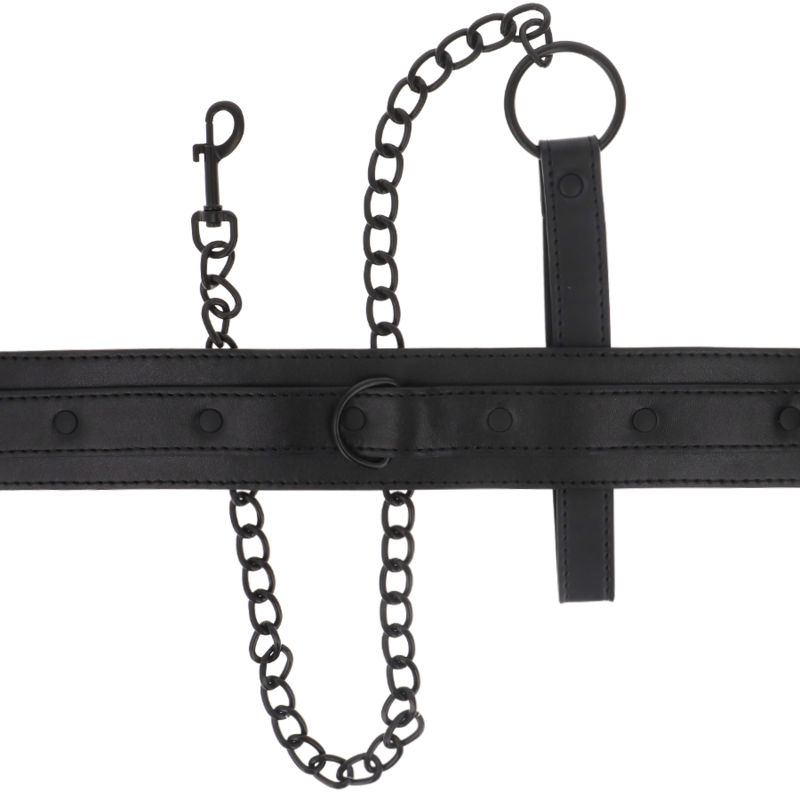 INTENSE - FETISH halsband van veganistisch leer