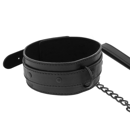 INTENSE - FETISH halsband van veganistisch leer