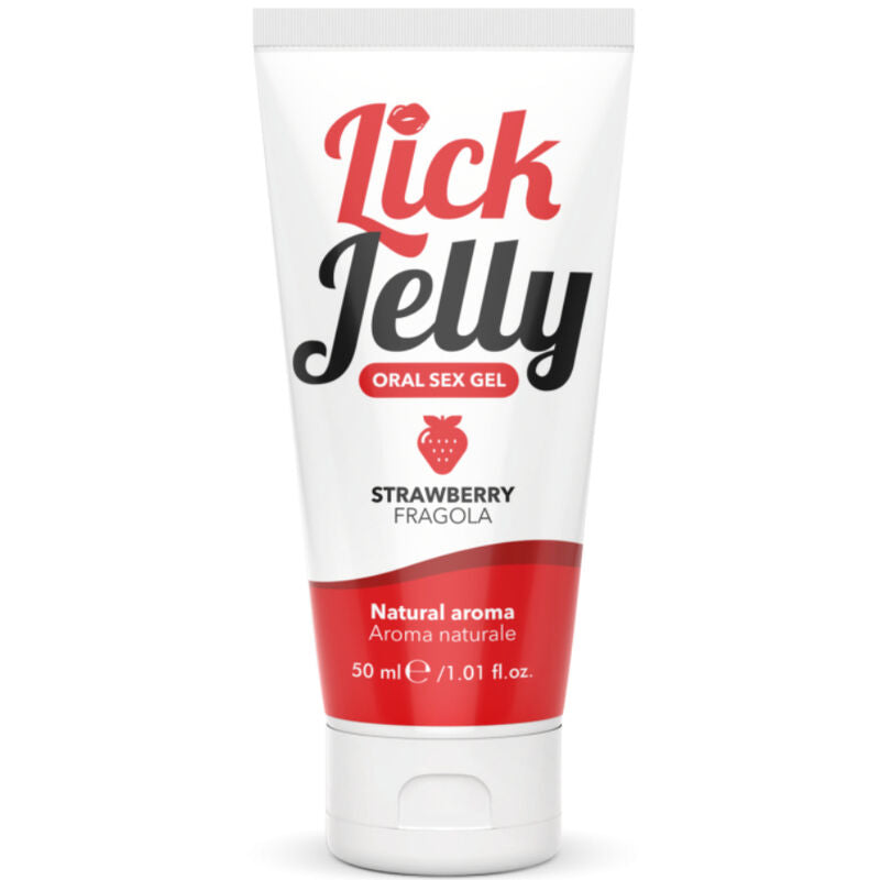 INTIMATELINE - LICK JELLY aardbeienglijmiddel 50 ML