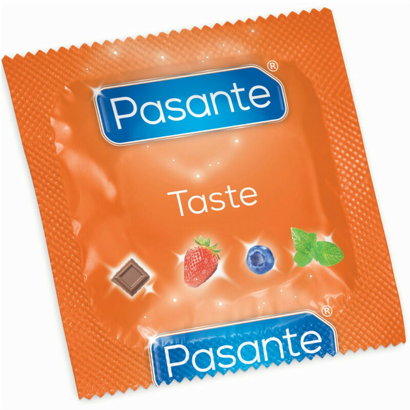 PASANTE - condooms ECO PACK met smaakjes zak 288 stuks