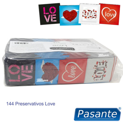 PASANTE - CONDOOMS LOVE ZAK 144 STUKS