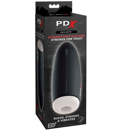 PDX ELITE - STROKER FAP-O-MATIC ZUIGER EN TRILMASSAGER, MASTURBATOR