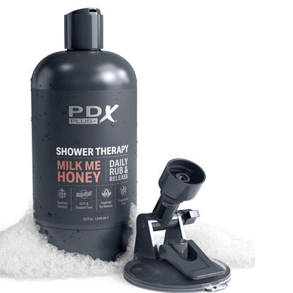 PDX PLUS - STROKER masturbator met discreet flesontwerp MILK ME HONEY CANDY SHAMPOO