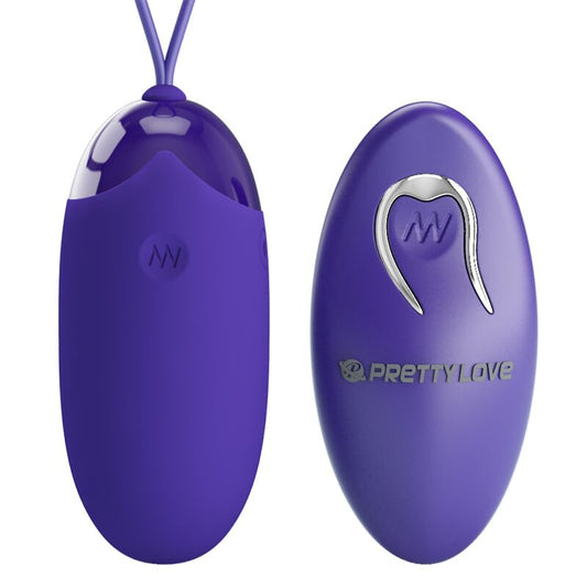 PRETTY LOVE - BERGER YOUTH-vibrator met afstandsbediening, violet