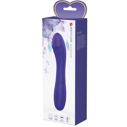 PRETTY LOVE - ELEMENTAL YOUTH paarse vibrerende dildo
