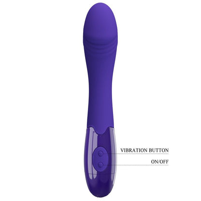 PRETTY LOVE - ELEMENTAL YOUTH paarse vibrerende dildo