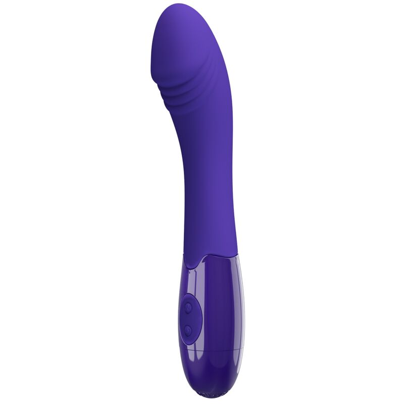 PRETTY LOVE - ELEMENTAL YOUTH paarse vibrerende dildo