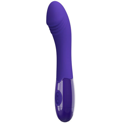 PRETTY LOVE - ELEMENTAL YOUTH paarse vibrerende dildo