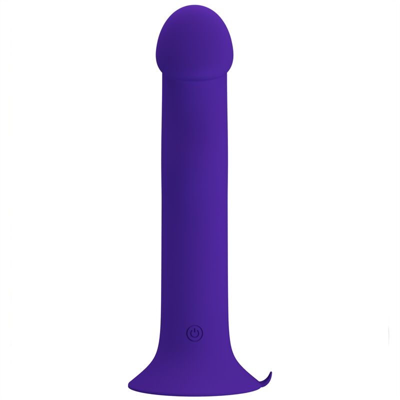 PRETTY LOVE - MURRAY YOUTH vibrerende dildo en oplaadbare paarse vibrator