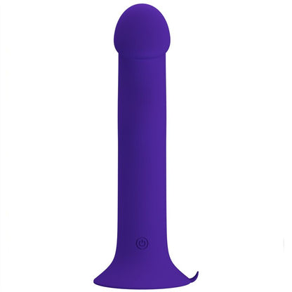 PRETTY LOVE - MURRAY YOUTH vibrerende dildo en oplaadbare paarse vibrator
