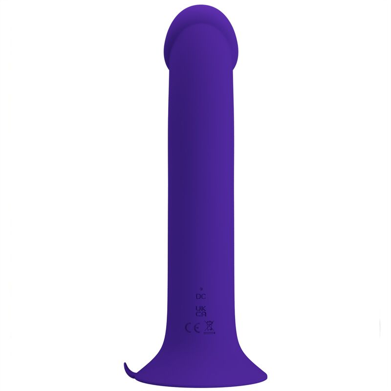 PRETTY LOVE - MURRAY YOUTH vibrerende dildo en oplaadbare paarse vibrator