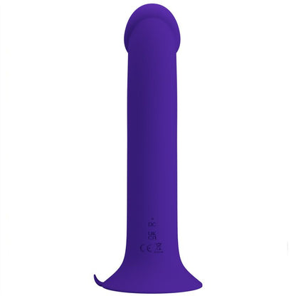 PRETTY LOVE - MURRAY YOUTH vibrerende dildo en oplaadbare paarse vibrator
