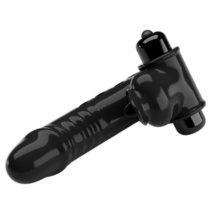 PRETTY LOVE - CORBIN zwarte vibrator-vingerhoes
