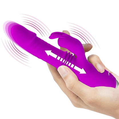 PRETTY LOVE - DOROTHY paarse oplaadbare konijnenvibrator