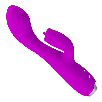 PRETTY LOVE - GLORIA paarse oplaadbare konijnenvibrator, waterdicht