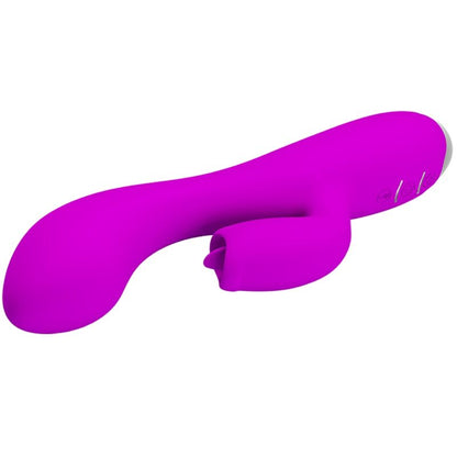 PRETTY LOVE - GLORIA paarse oplaadbare konijnenvibrator, waterdicht