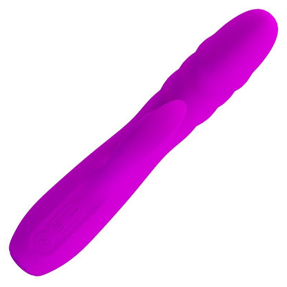 PRETTY LOVE - MELANIE paarse oplaadbare konijnenvibrator