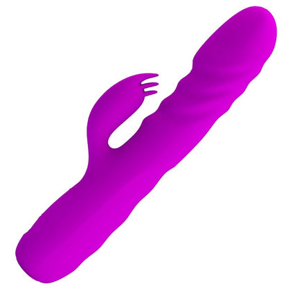 PRETTY LOVE - MELANIE paarse oplaadbare konijnenvibrator
