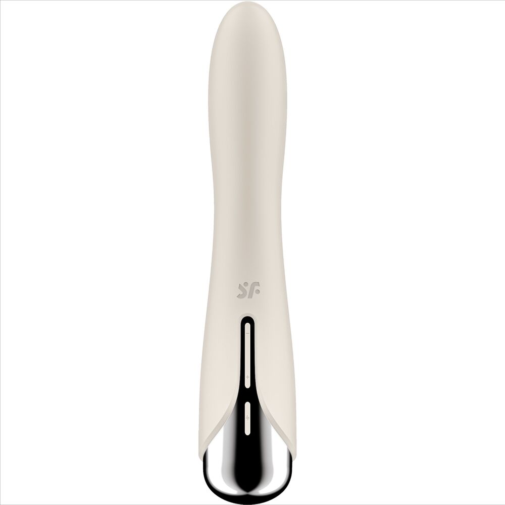 SATISFYER - SPINNING VIBE 1 G-SPOT BEIGE ROTERENDE VIBRATOR