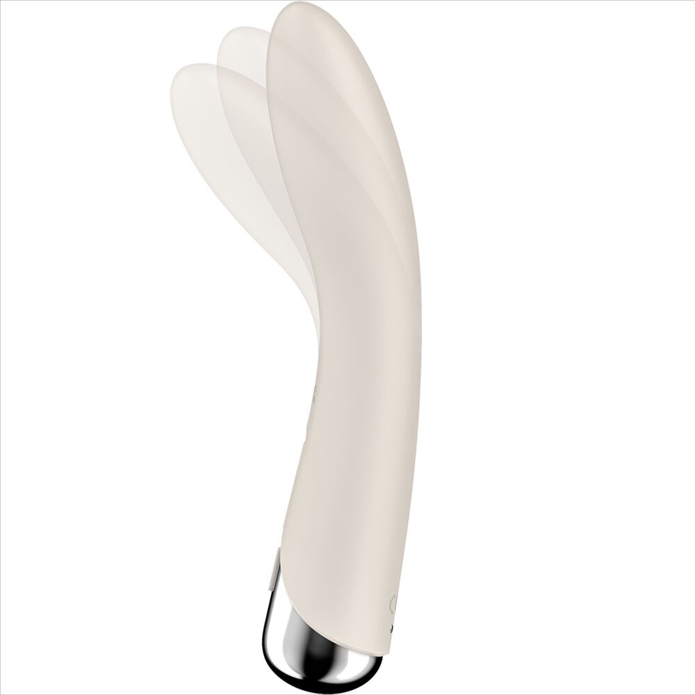 SATISFYER - SPINNING VIBE 1 G-SPOT BEIGE ROTERENDE VIBRATOR