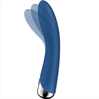 SATISFYER - SPINNING VIBE 1 G-SPOT BLAUWE ROTERENDE VIBRATOR