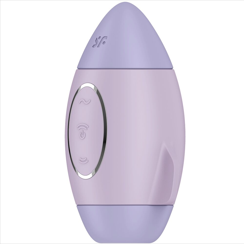 SATISFYER - MISSION CONTROL LILA KLEINE DUBBELE-IMPULSVIBRATOR