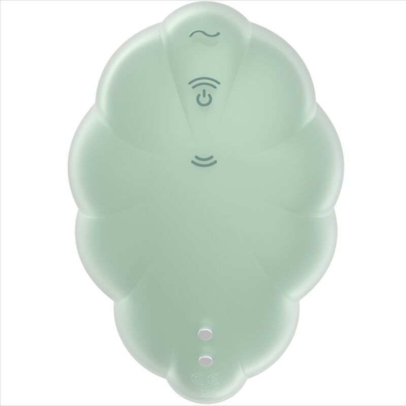 SATISFYER - CLOUD DANCER GROENE LUCHTIMPULSVIBRATOR