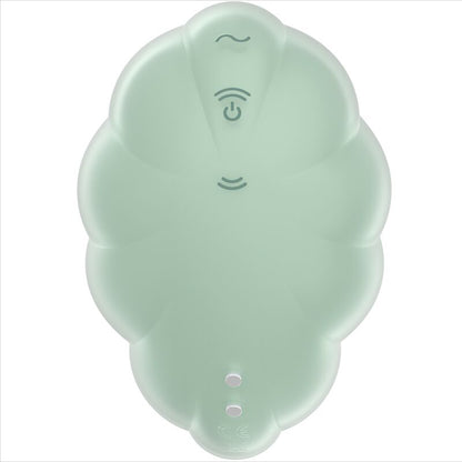 SATISFYER - CLOUD DANCER GROENE LUCHTIMPULSVIBRATOR