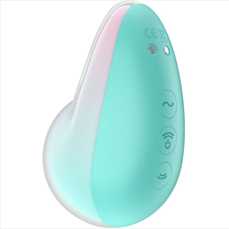 SATISFYER - PIXIE DUST blauwe luchtpulsstimulator