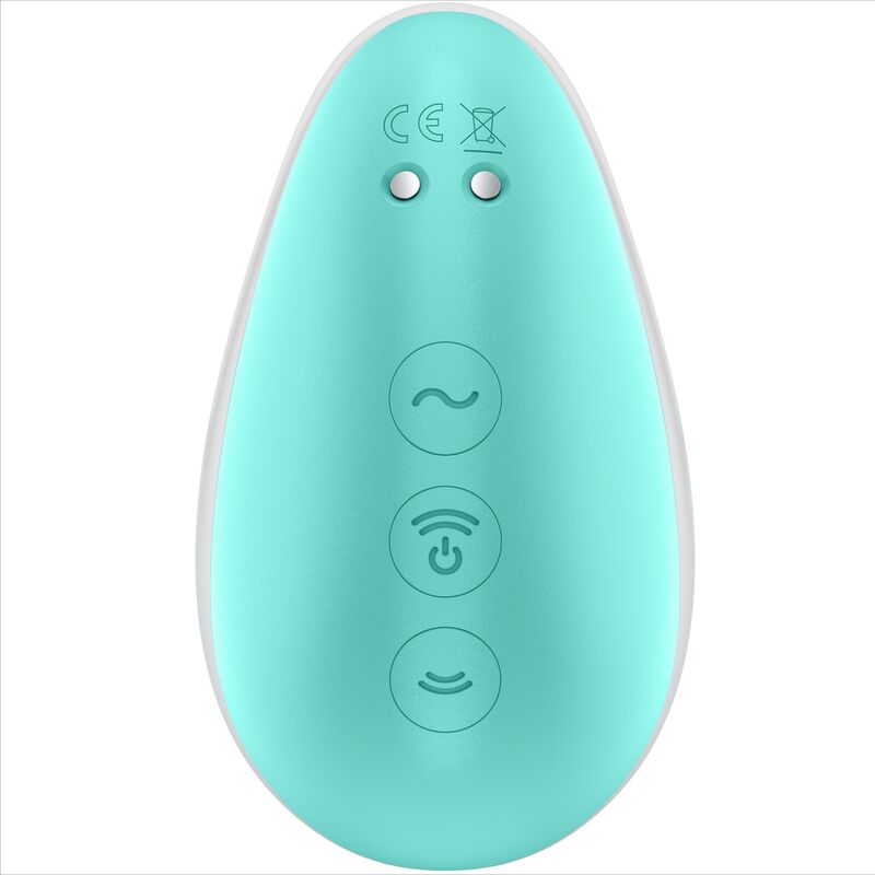 SATISFYER - PIXIE DUST blauwe luchtpulsstimulator