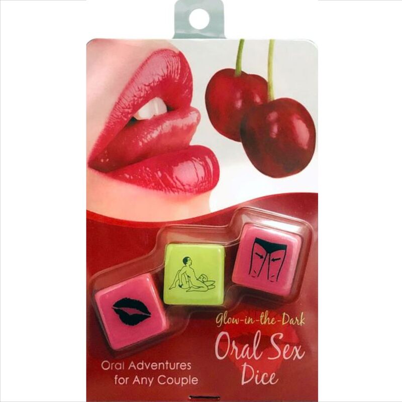 KHEPER GAMES - dobbelstenenspel voor orale seks met glow-in-the-dark-effect