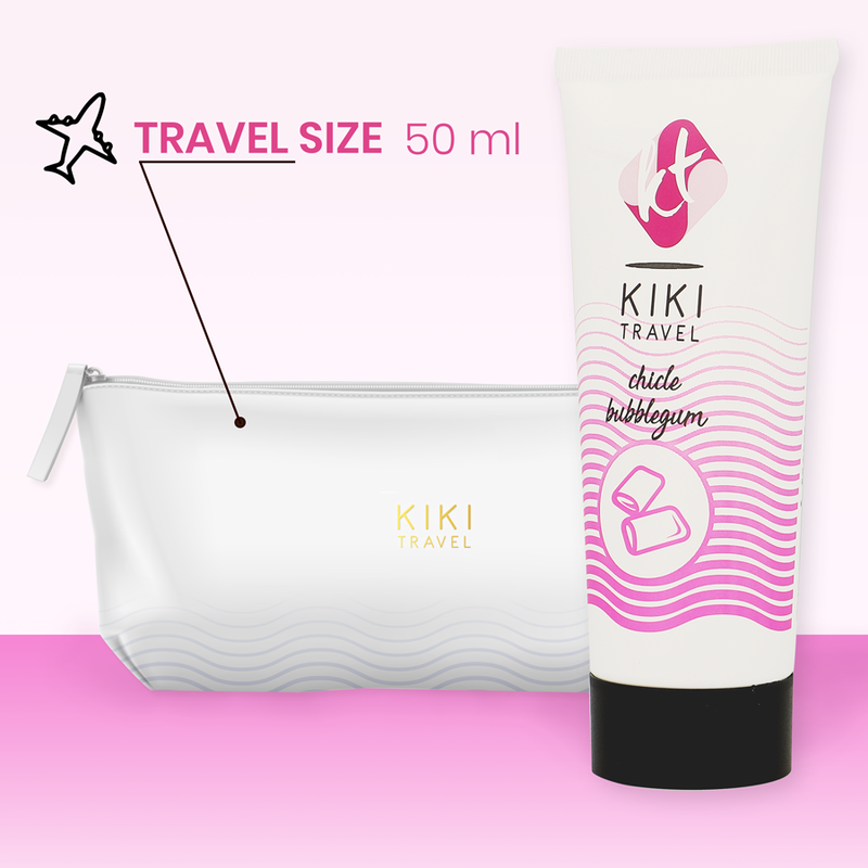KIKÍ TRAVEL - BUBBELGUMSMAAK GLIJMIDDEL 50 ML