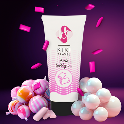 KIKÍ TRAVEL - BUBBELGUMSMAAK GLIJMIDDEL 50 ML