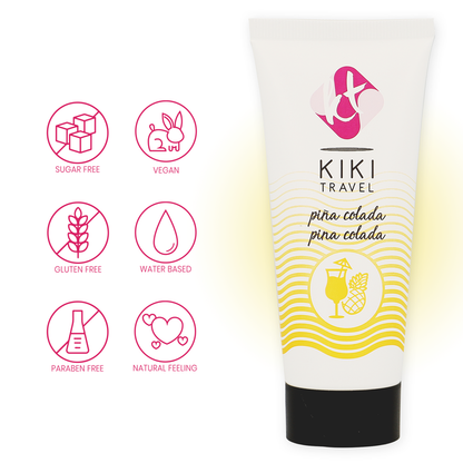 KIKÍ TRAVEL - PIÑA COLADA-GLIJMIDDEL 50 ML