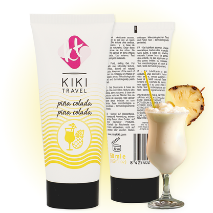 KIKÍ TRAVEL - PIÑA COLADA-GLIJMIDDEL 50 ML