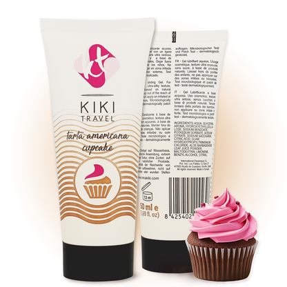 KIKÍ TRAVEL - CUPCAKE-GLIJMIDDEL 50 ML