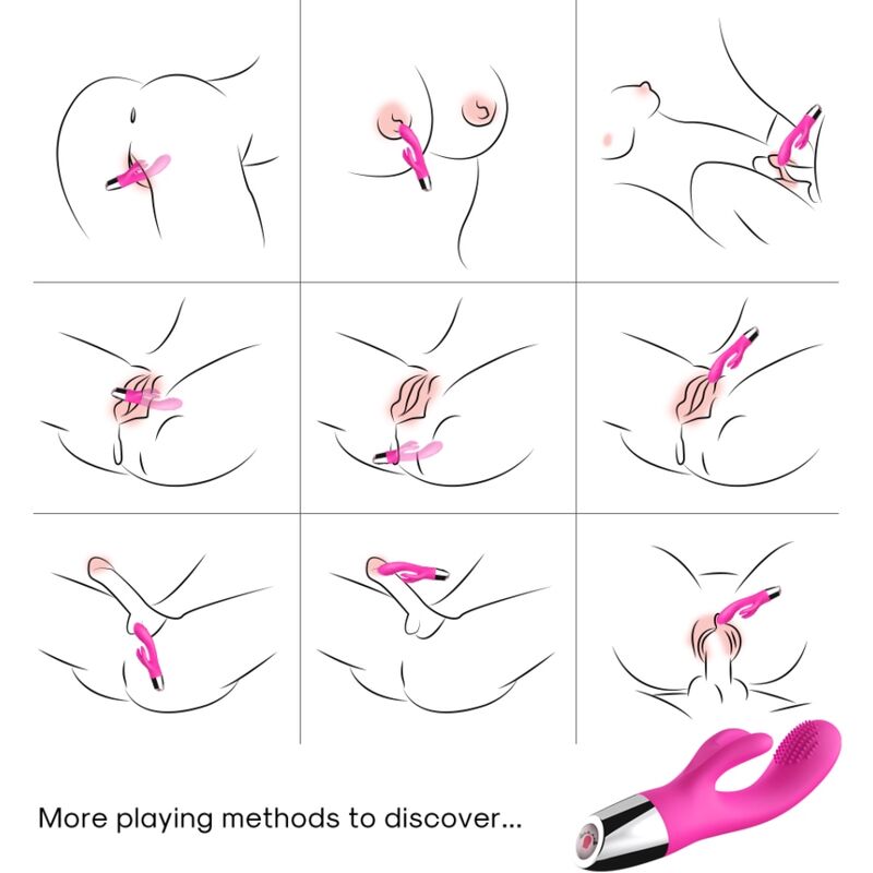 ARMONY - VIBRATOR KONIJN FUCHSIA