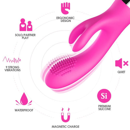 ARMONY - VIBRATOR KONIJN FUCHSIA